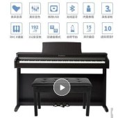 卡瓦依（KAWAI）电钢琴KDP110黑 88键重锤 电子数码钢琴